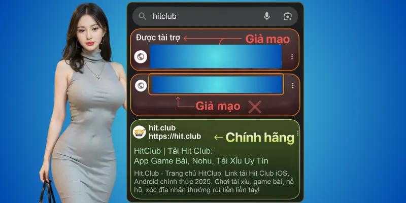 Hitclub chính chủ – nhận diện qua tên miền hit.club 3 Hitclub giả – chiêu trò lừa đảo tinh vi